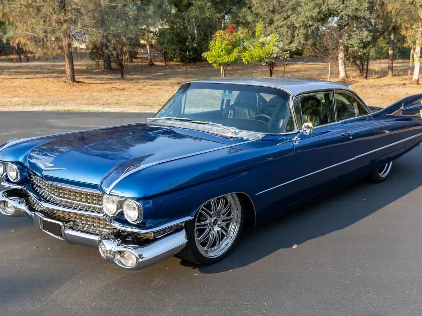 Cadillac Deville Kék - 1