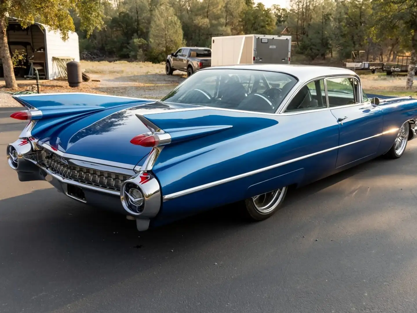 Cadillac Deville Kék - 2