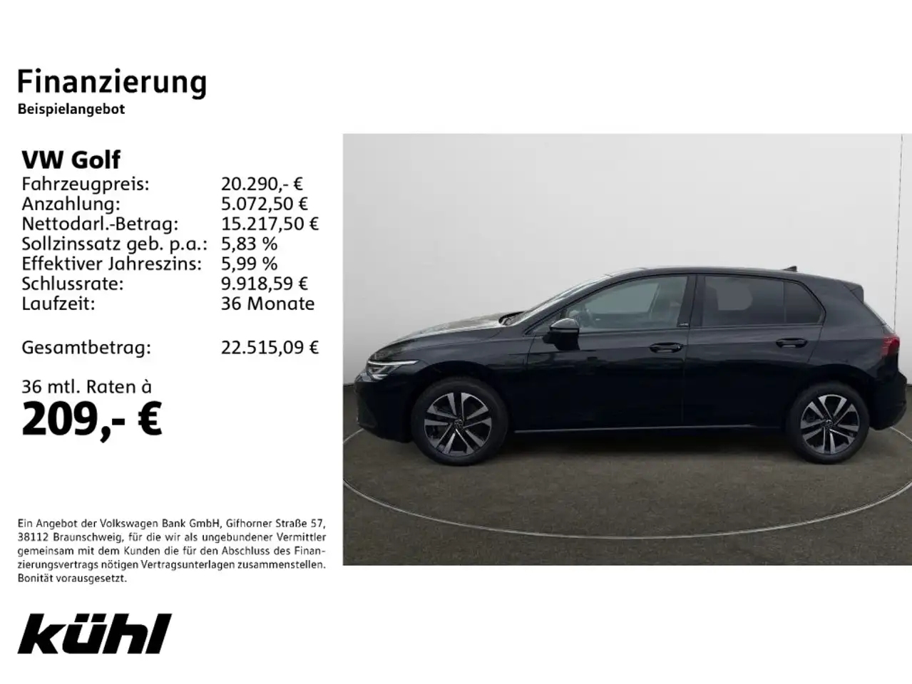Volkswagen Golf VIII 2.0 TDI DSG United Navi,AHK,,ACC, миниатюра 2