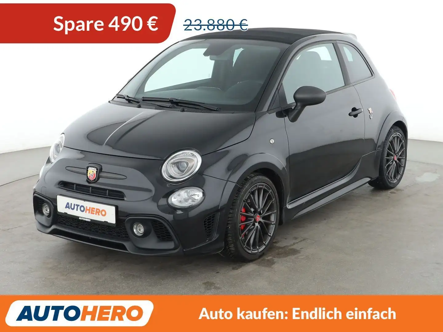 Abarth 595C 1.4 Competizione *NAVI*PDC*KLIMA* Schwarz - 1