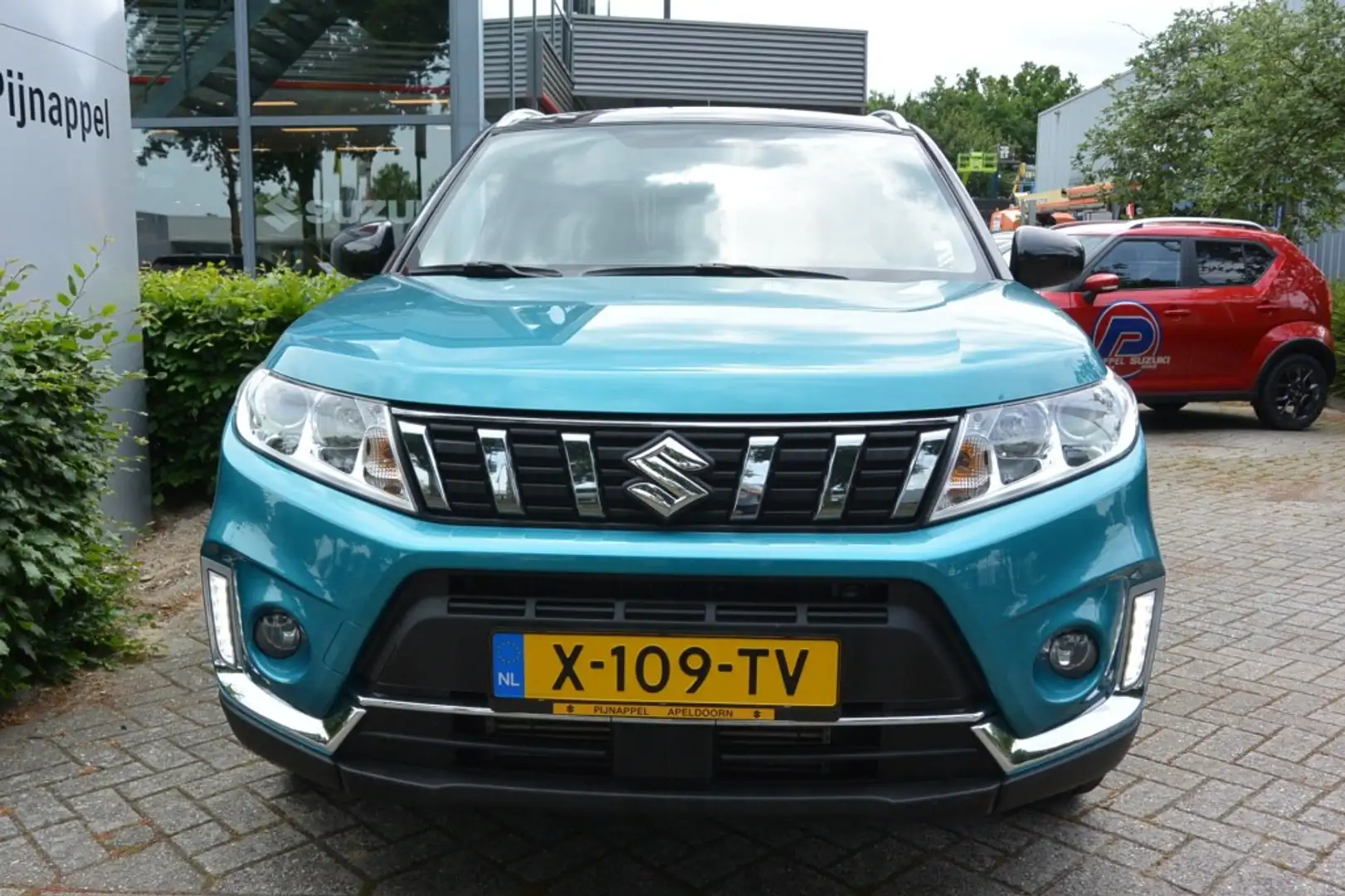 Suzuki Vitara 1.4 Turbo Boosterjet Smart Hybrid / Trekhaak afn. Modrá - 2