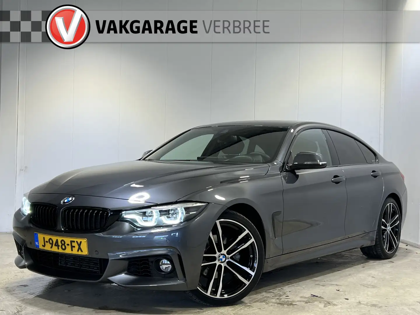 BMW 418 4-serie Gran Coupé 418i High Executive Edition | N Grijs - 1