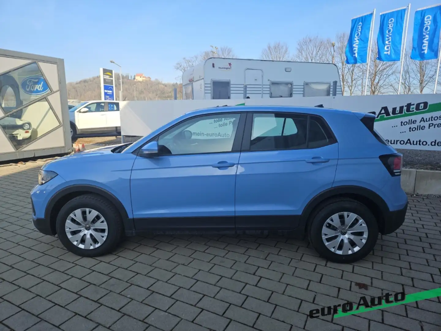 Volkswagen T-Cross Limited 1.0 TSI Sitzheizung 3 Jahre Garantie Azul - 2