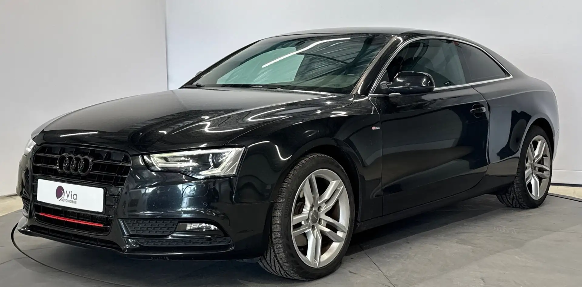 Audi A5 2.0 TDI 177 S line Multitronic FULL BLACK Noir - 1