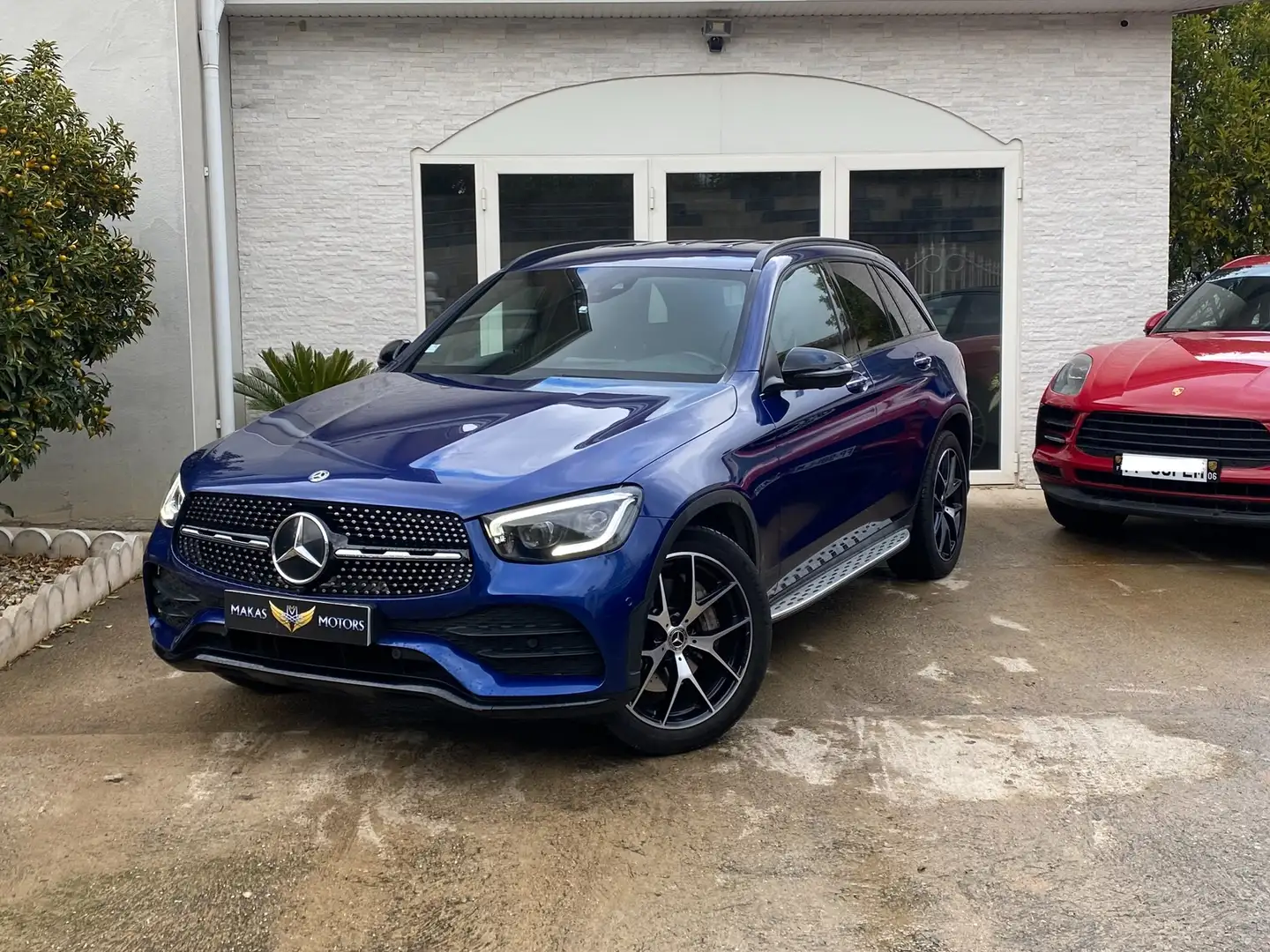 Mercedes-Benz GLC 300 d 9G-Tronic 4Matic AMG Line Bleu - 2