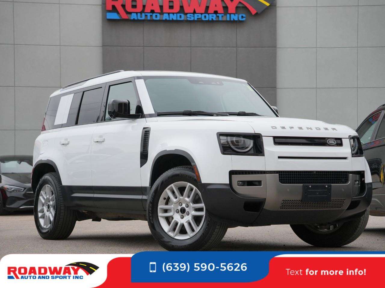 2026 Land Rover Defender P300 S Heated Leather | Pana Roof | 360 Camera | Meridian Sound | Navigation | Apple CarPlay