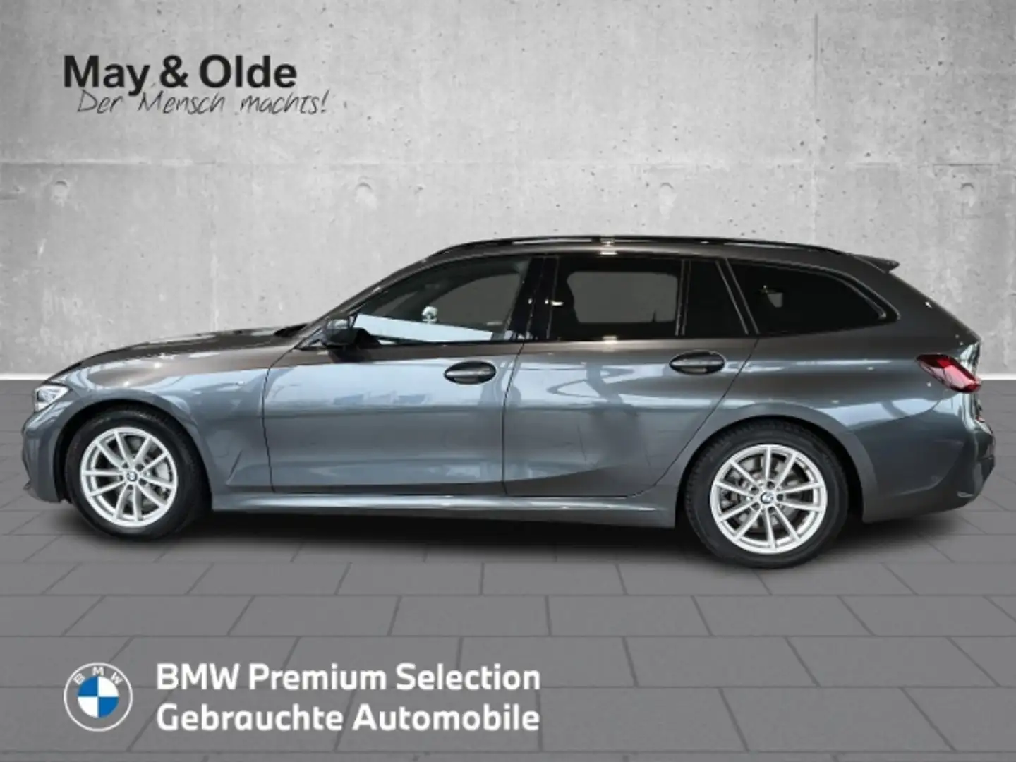 BMW 330 d M Sport HUD PANO Leder Navi Laser RFK el.Sitze Gris - 2