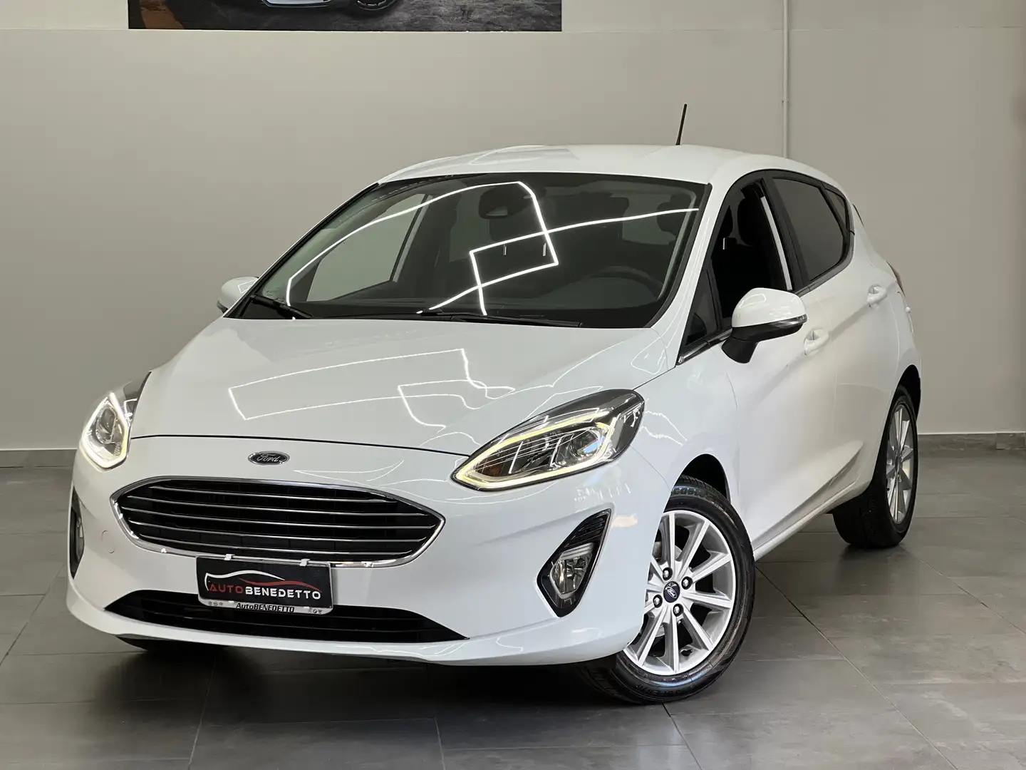 Ford Fiesta Fiesta 5p 1.5 tdci Vignale 85cv Bianco - 1