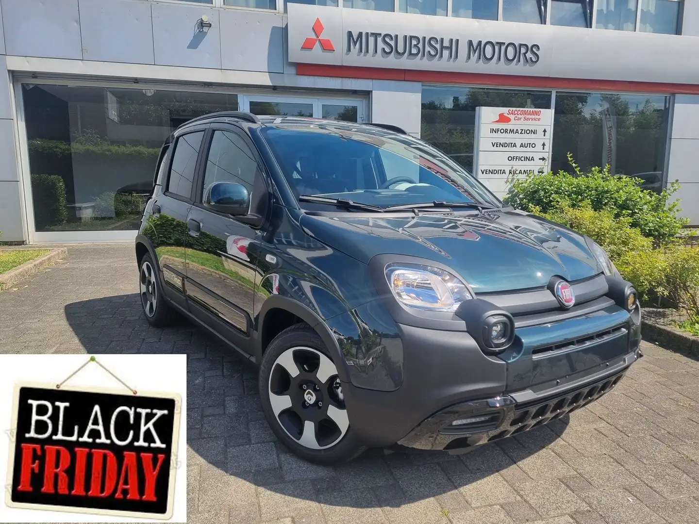 Fiat Panda NUOVA PANDINA CROSS 1.0 HYBRID Verde - 1