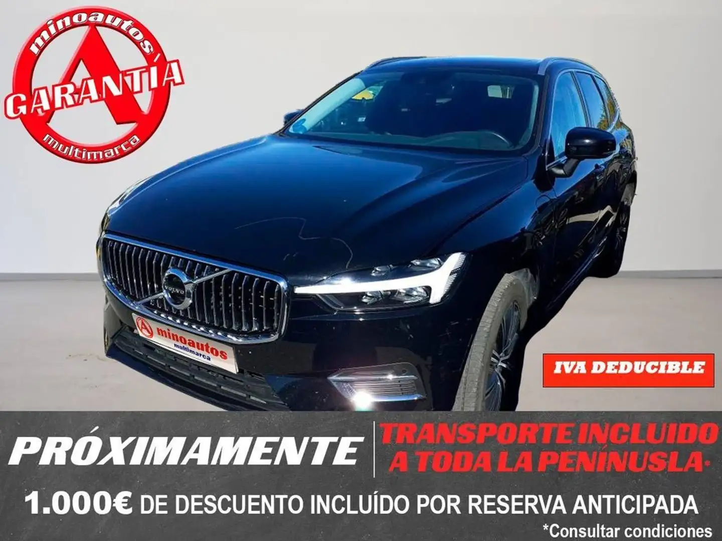 Volvo XC60 2.0 T6 RECHARGE AWD 341 CV INSCRIPTION GEARTRONIC Noir - 1