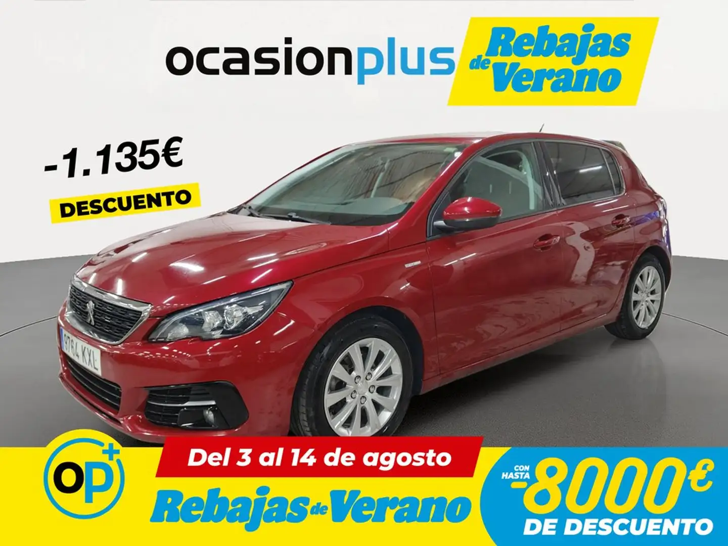Peugeot 308 1.2 PureTech S&S Style 130 Rojo - 1