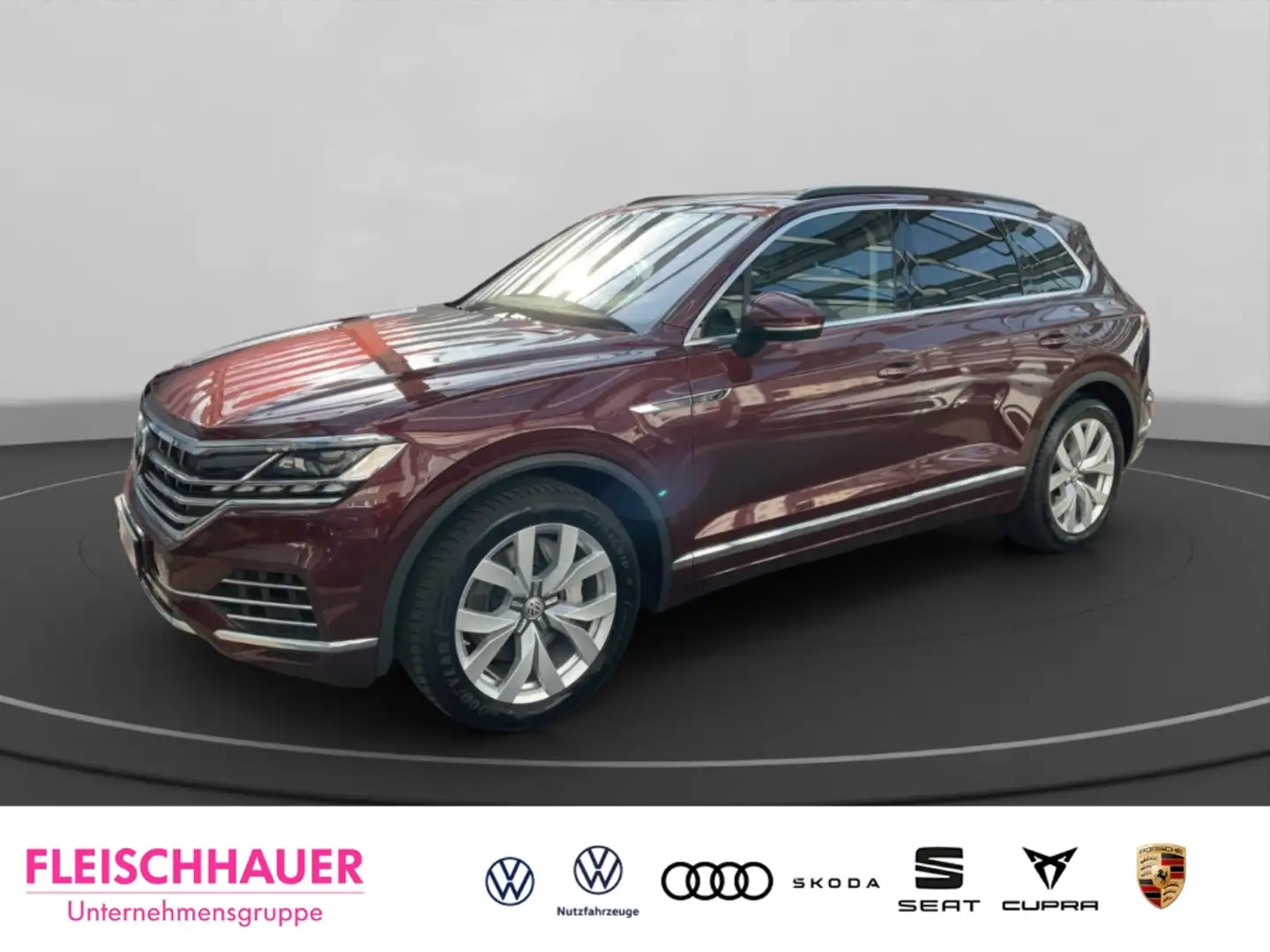 Volkswagen Touareg 3.0 TSI DSG V6 4Motion HUD Luftfederung StandHZG A Rot - 1