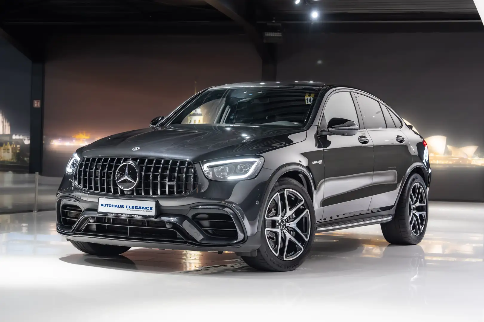 Mercedes-Benz GLC 63 AMG Coupe 4Matic+*CARBON*HEAD-UP*360*1HD Gris - 1