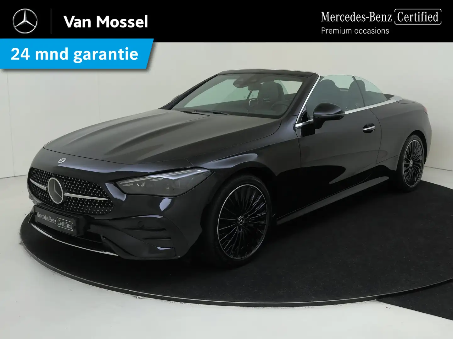 Mercedes-Benz CLE 200 Cabriolet AMG Line / Premium/ Leder/ Digital Light Zwart - 1