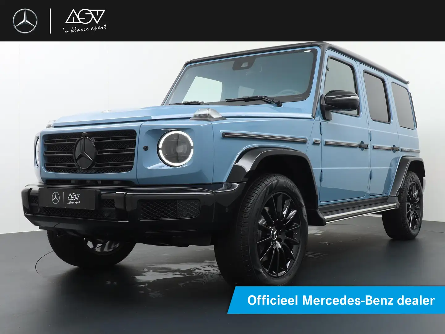 Mercedes-Benz G 400 d | Schuifdak  | Trekhaak | Burmester Surround Sou Blu/Azzurro - 1