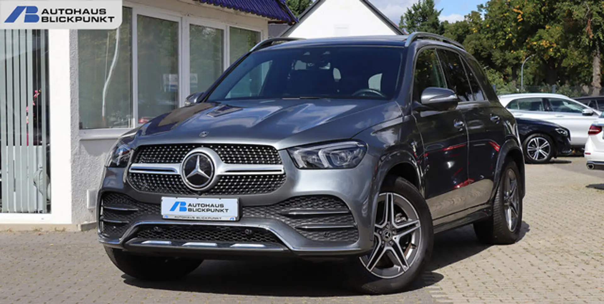 Mercedes-Benz GLE 450 4M AMG DISTR+PANO+KAM360+HEADUP+AIRMATIC Grau - 1