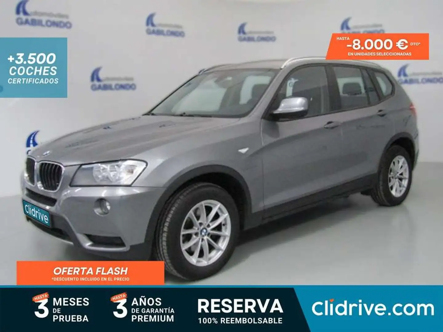 BMW X3 sDrive 18d Grau - 1