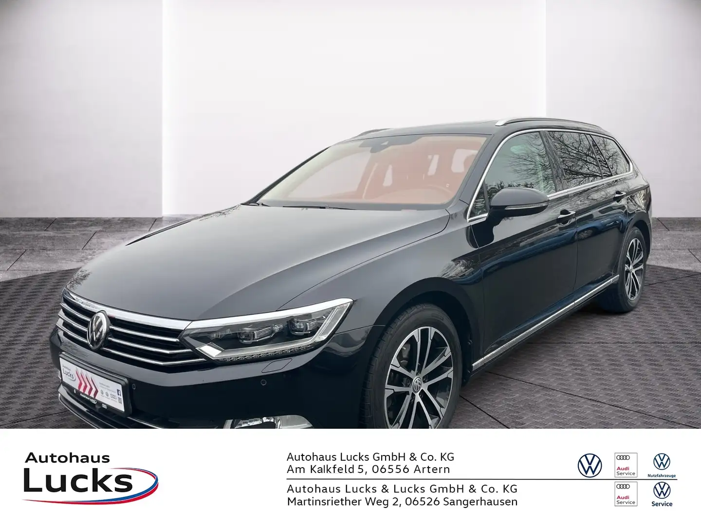 Volkswagen Passat Variant Highline 4Motion LED NAVI LEDER Schwarz - 1