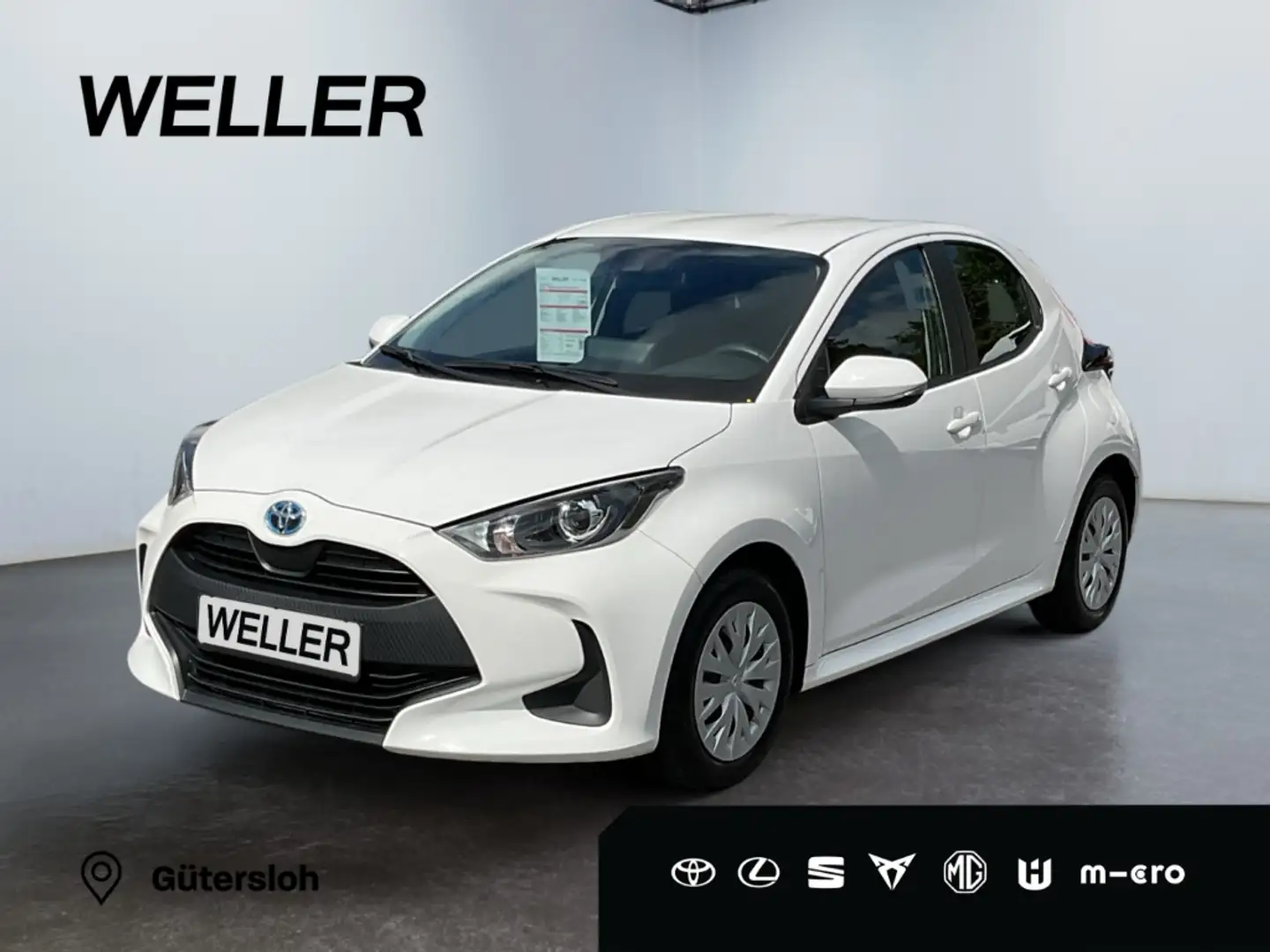 Toyota Yaris Hybrid 1.5 Business Edition *ACC*Navi*CAM* Wit - 1