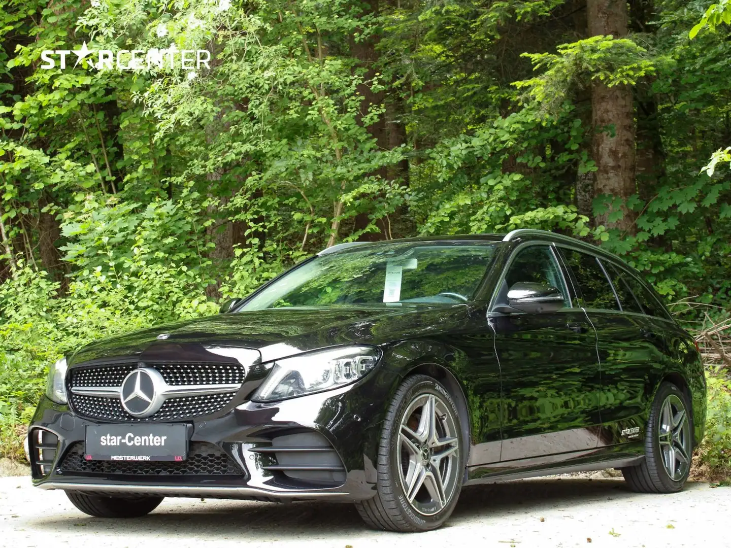 Mercedes-Benz C 220 d 4Matic T-Modell AMG Line Schwarz - 1
