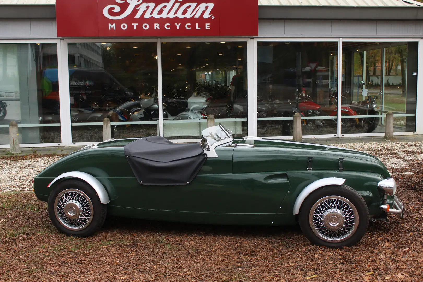 Trike Citroen Burton citroen 2cv Burton Cabrio Vert - 1