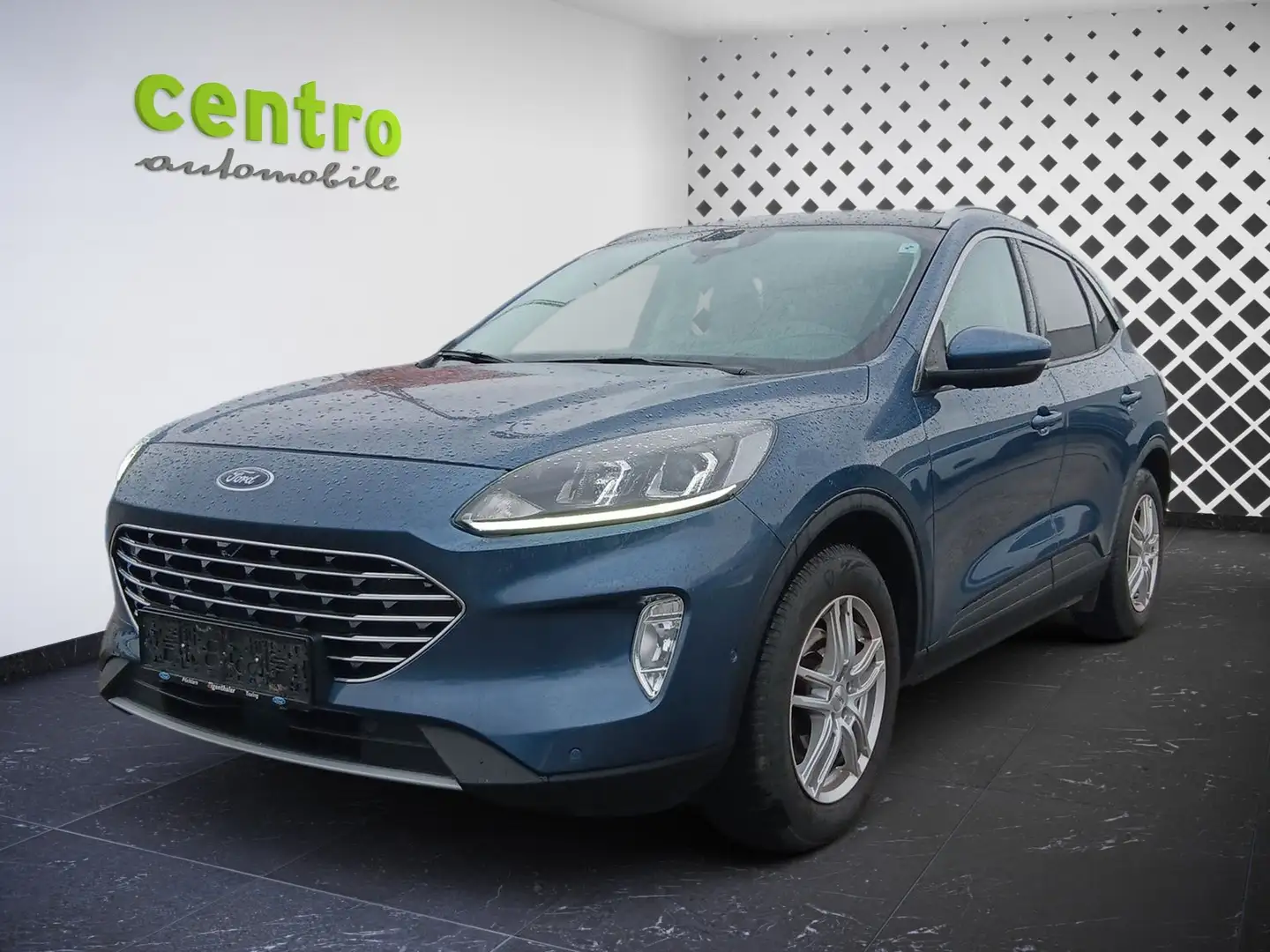 Ford Kuga 1,5 EcoBoost Titanium + WR auf Alu Blau - 1
