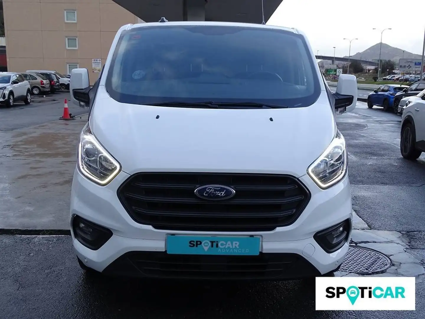 Ford Transit Custom Van 2.0 Ecoblue 100kW 320 L2 Trend Blanc - 2