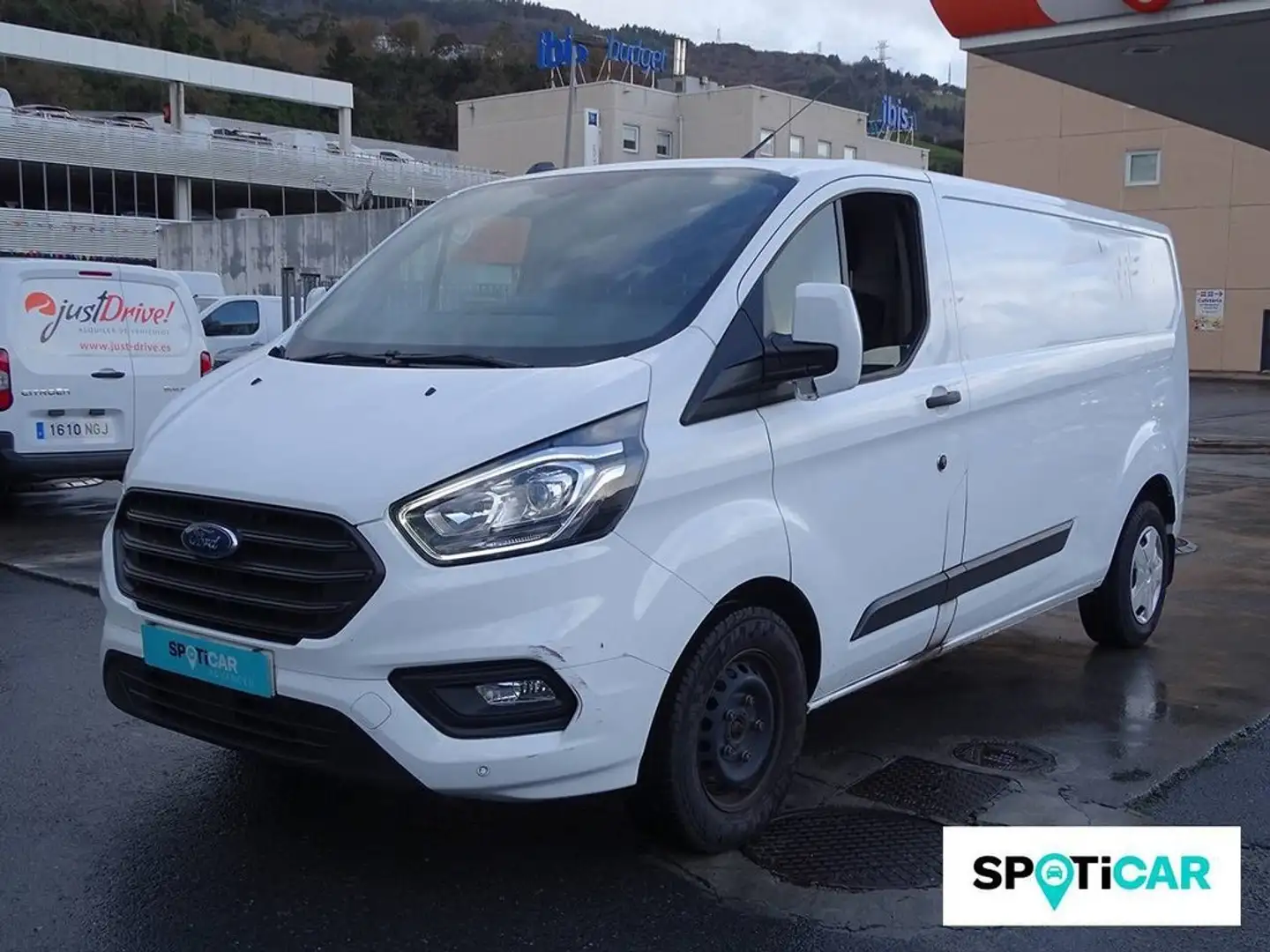 Ford Transit Custom Van 2.0 Ecoblue 100kW 320 L2 Trend Blanc - 1