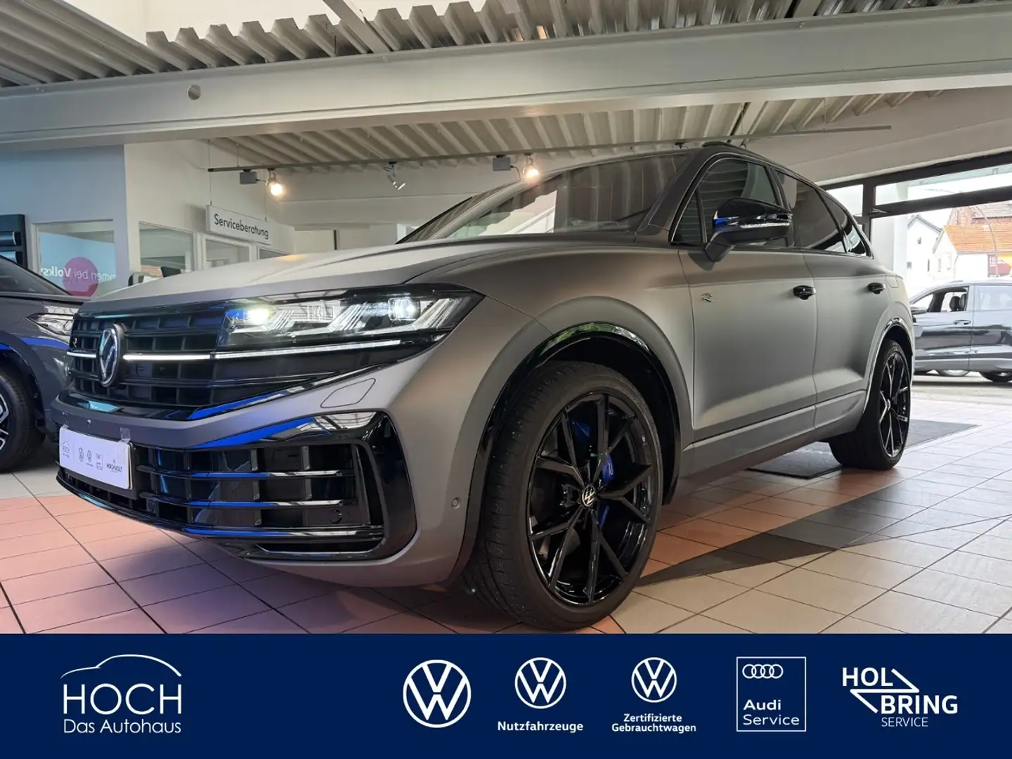 Volkswagen Touareg 3.0 V6 TSI eHybrid R 4Motion AHK+LED+ACC Grigio - 1