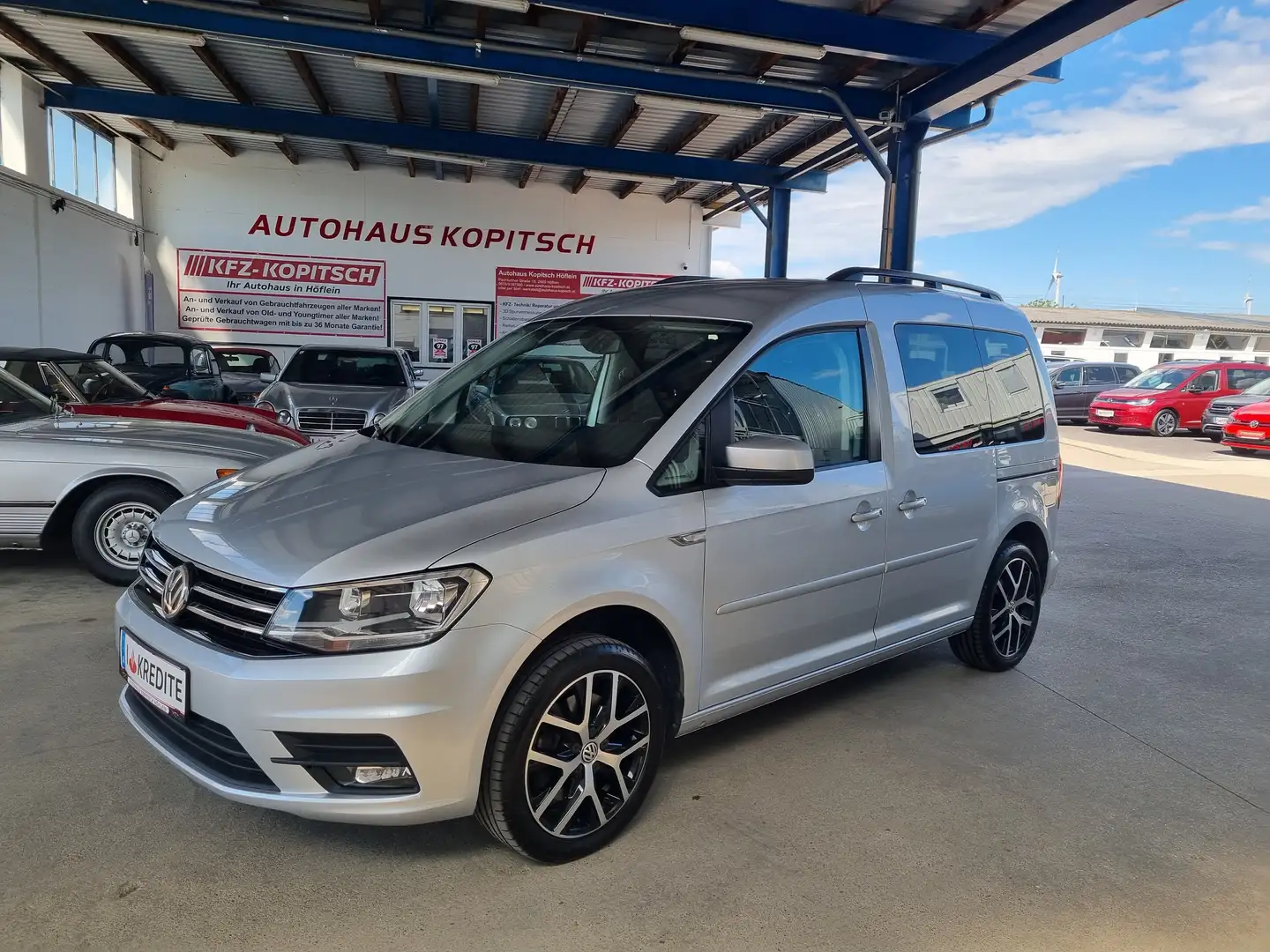 Volkswagen Caddy 1,4 TSi Comfortline BMT - Topzustand! Silber - 1