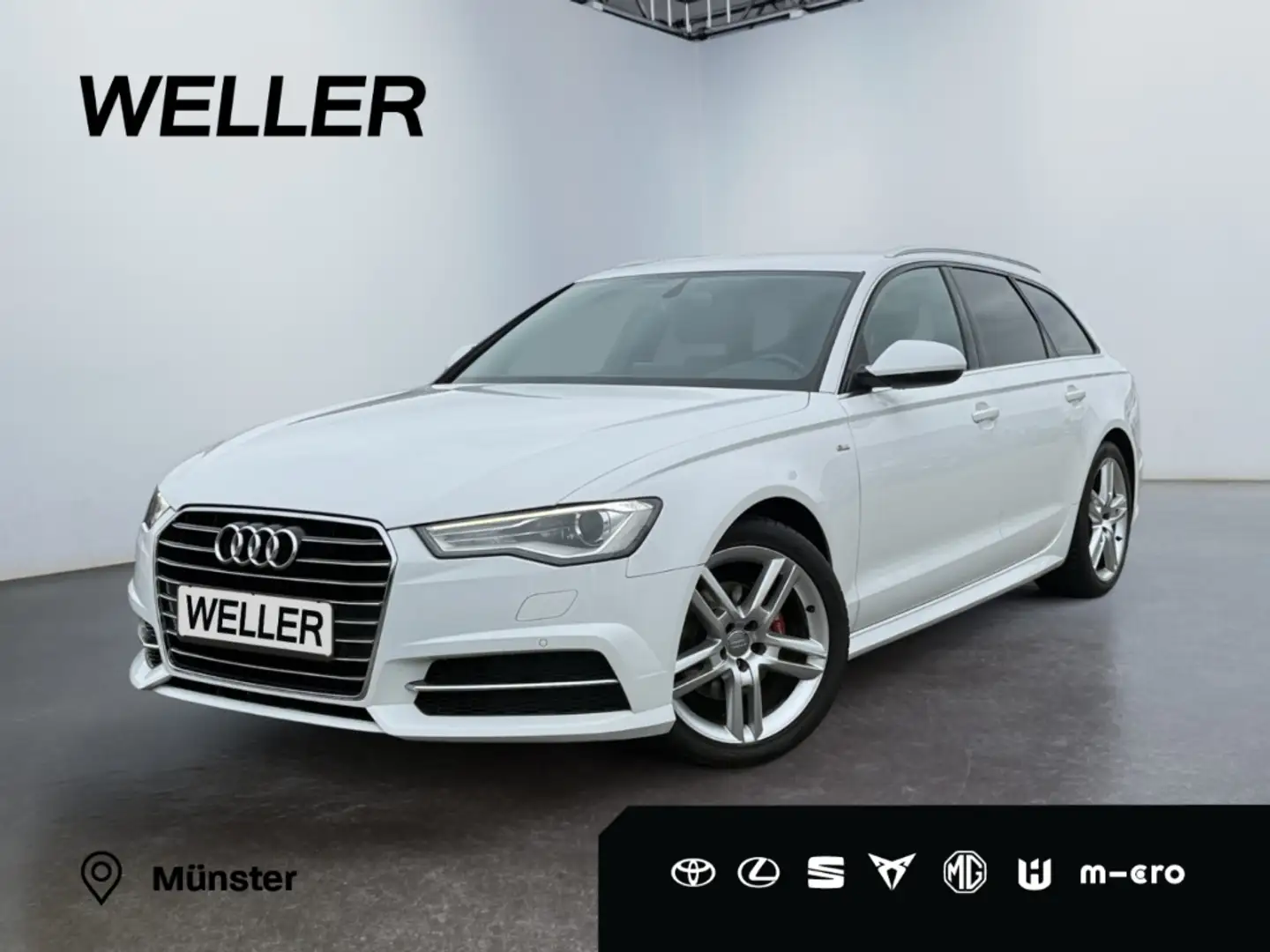 Audi A6 Avant 1.8 TFSI *S line*AHK*Navi*PDC+*SHZ*TWA* Weiß - 1