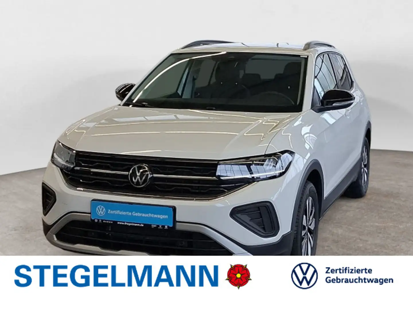Volkswagen T-Cross 1.0 TSI Goal *LED*App-Connect*+3J. Garan Weiß - 1