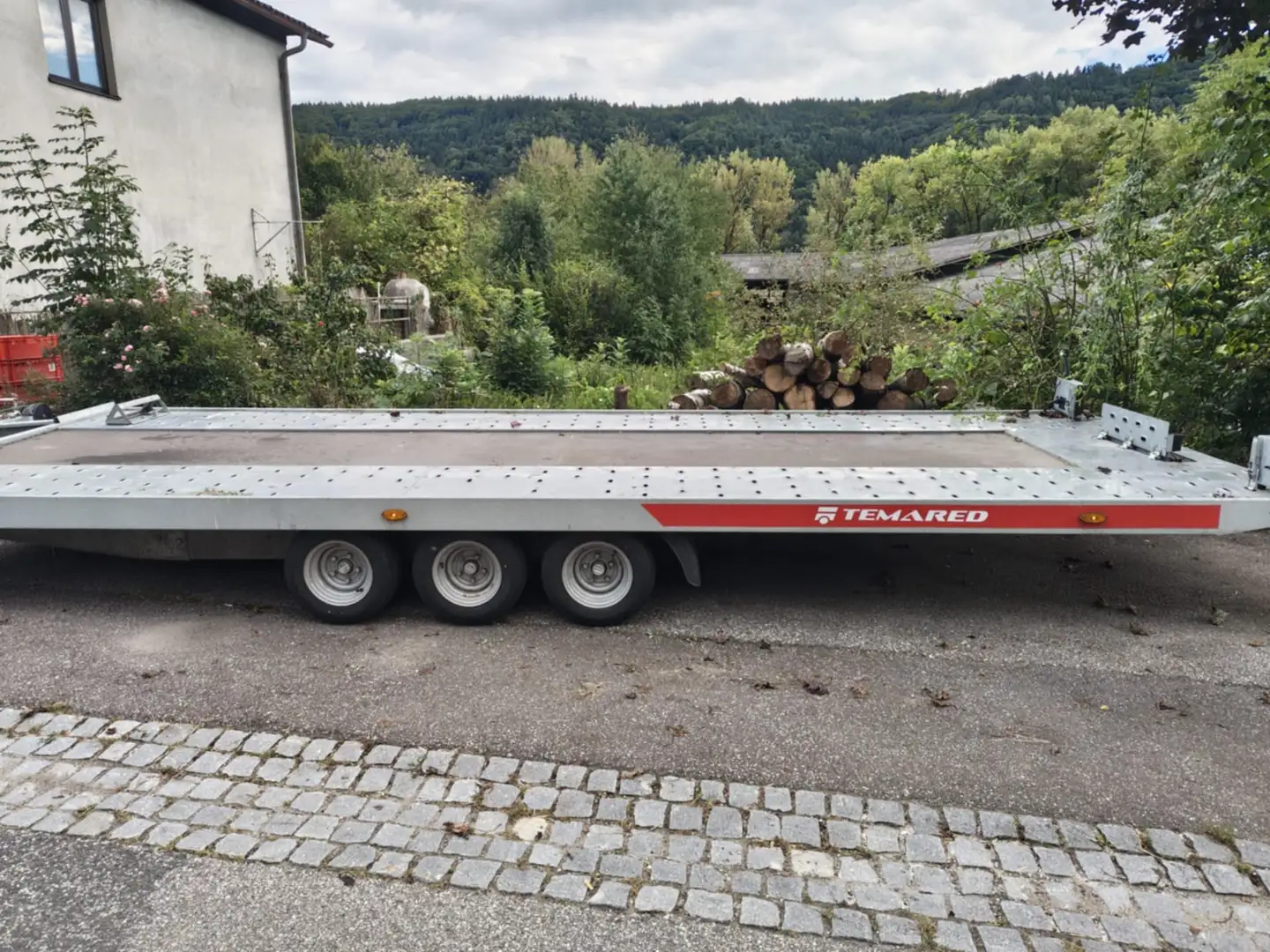 Trailer-Anhänger temared 6 meter bj 2023 Gris - 1