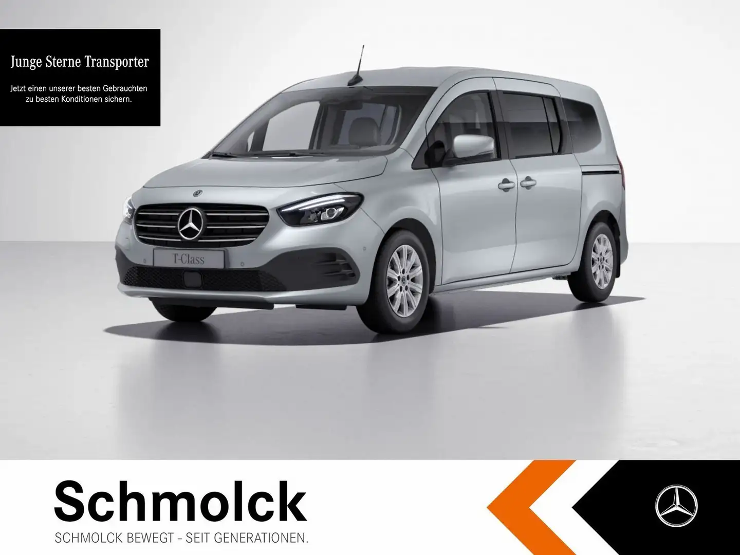 Mercedes-Benz Classe T T 180 PROGRESSIVE Lang LED+KEYLESS+TOTW+SPUR+SHZ Argent - 1