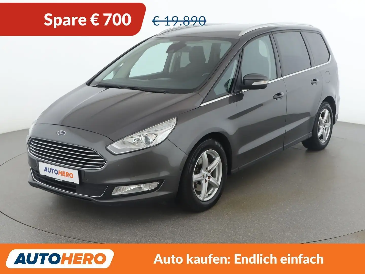 Ford Galaxy 2.0 TDCi Titanium Grau - 1