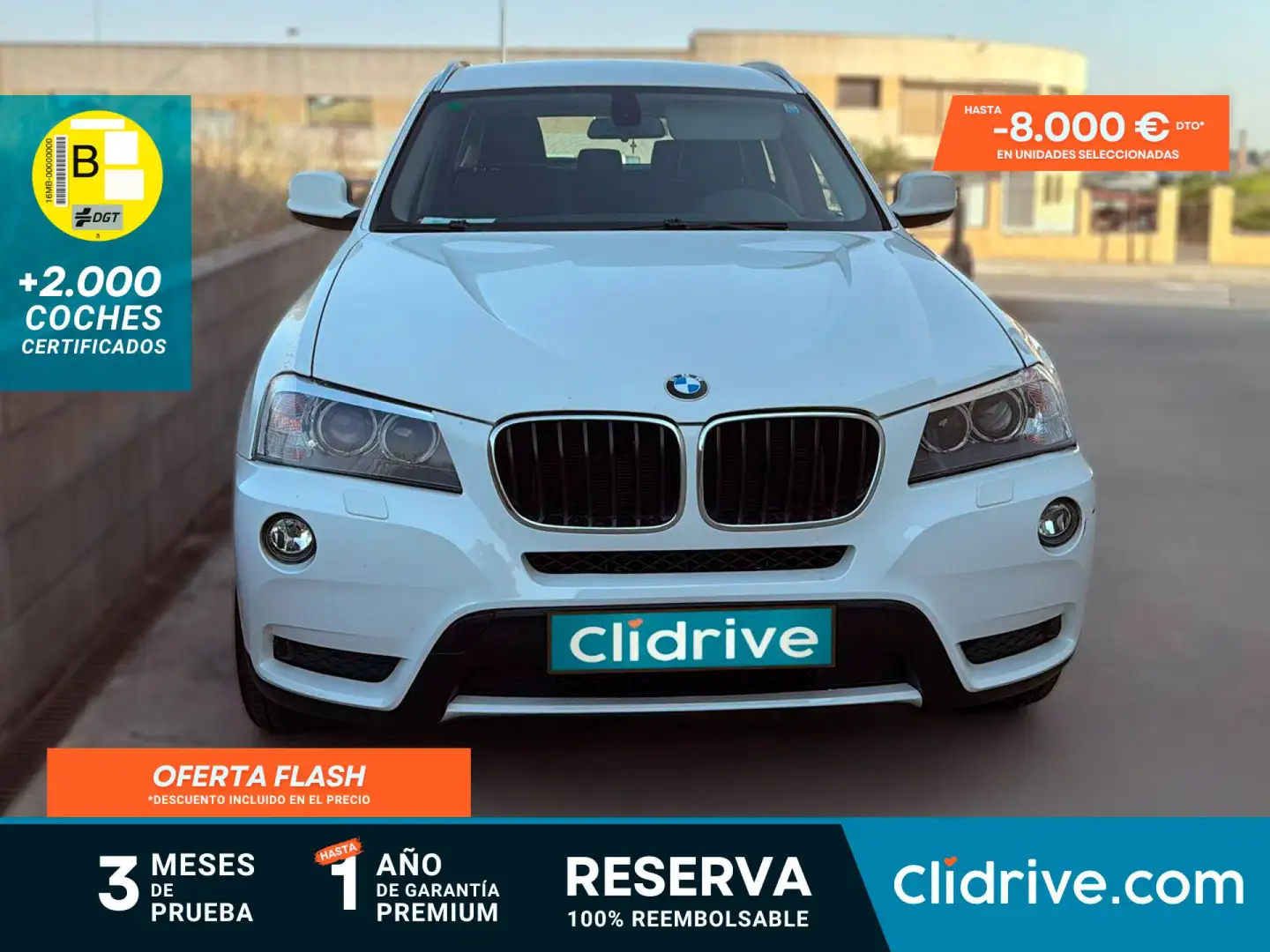 BMW X3 xDrive 20d Blanco - 1