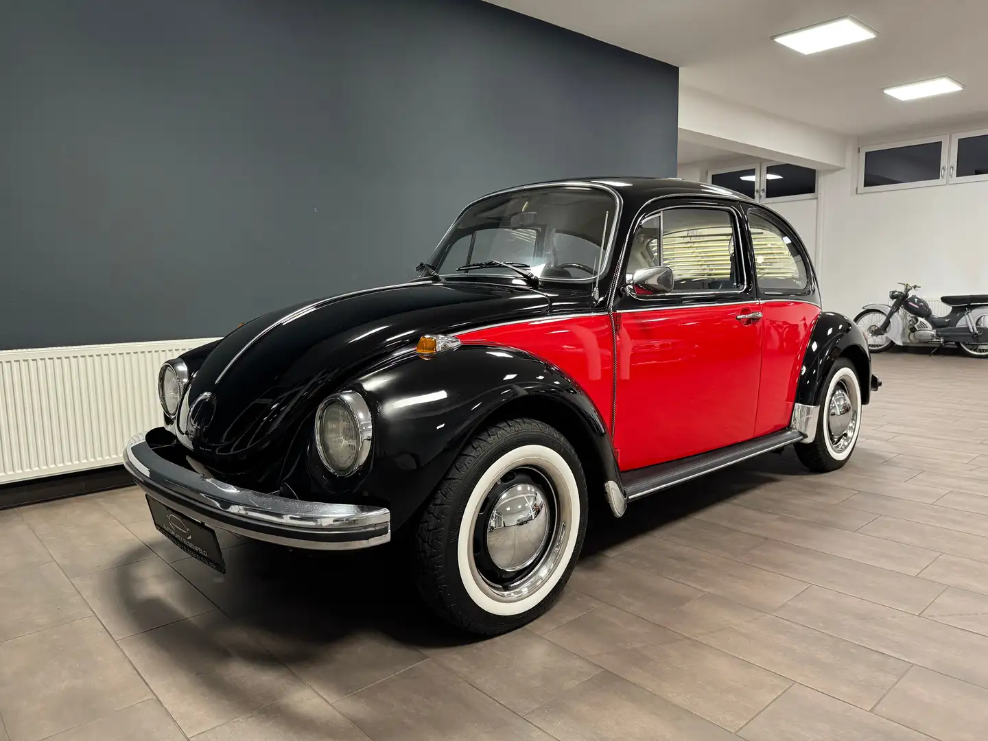 Volkswagen Käfer OLDTIMER/H-ZULASSUNG/LEDER/SD/TÜV05-2027 Nero - 1