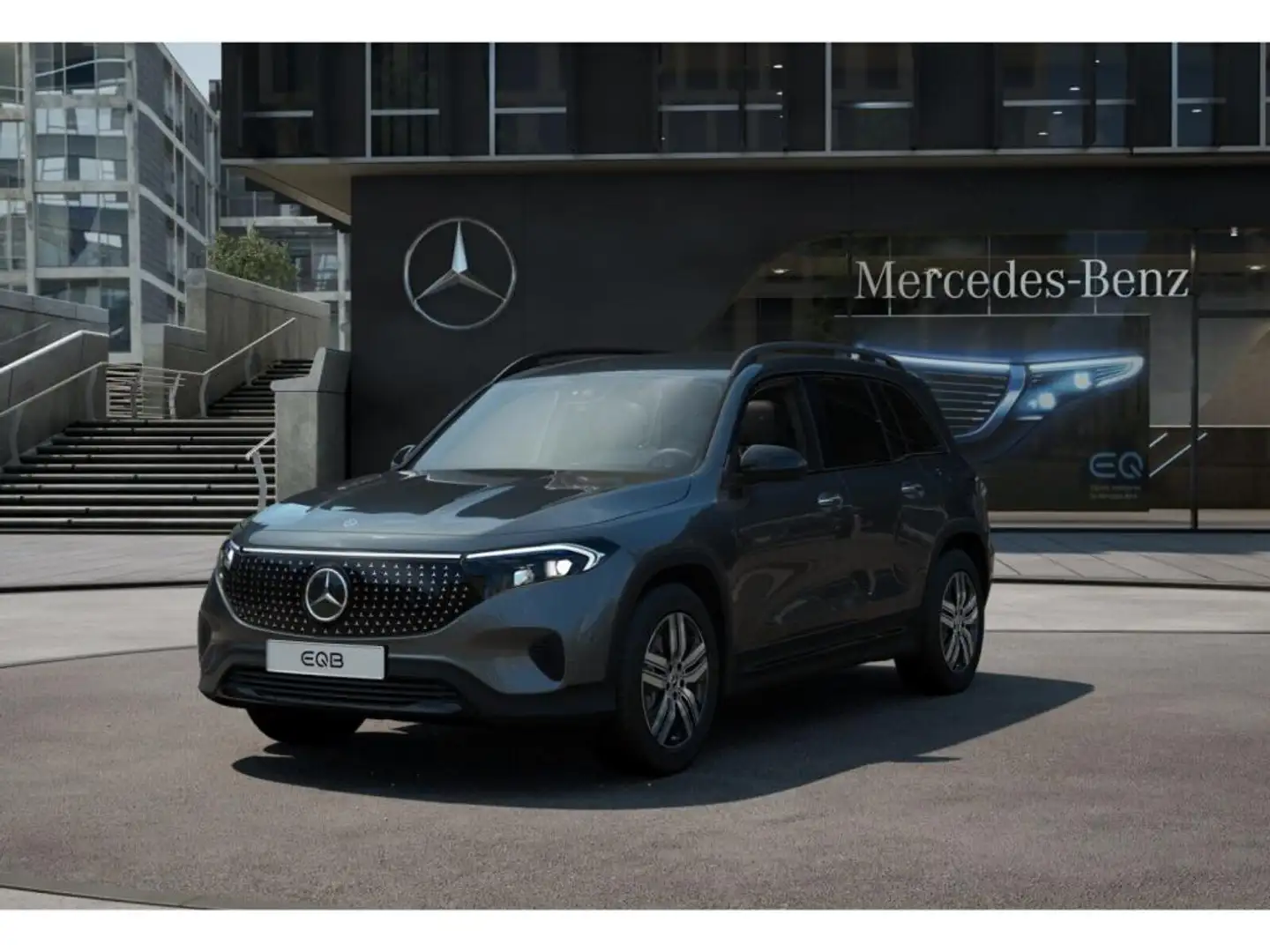 Mercedes-Benz EQB 350 4M Electric Art/Night/Burmester/Kam/Apple Grau - 2