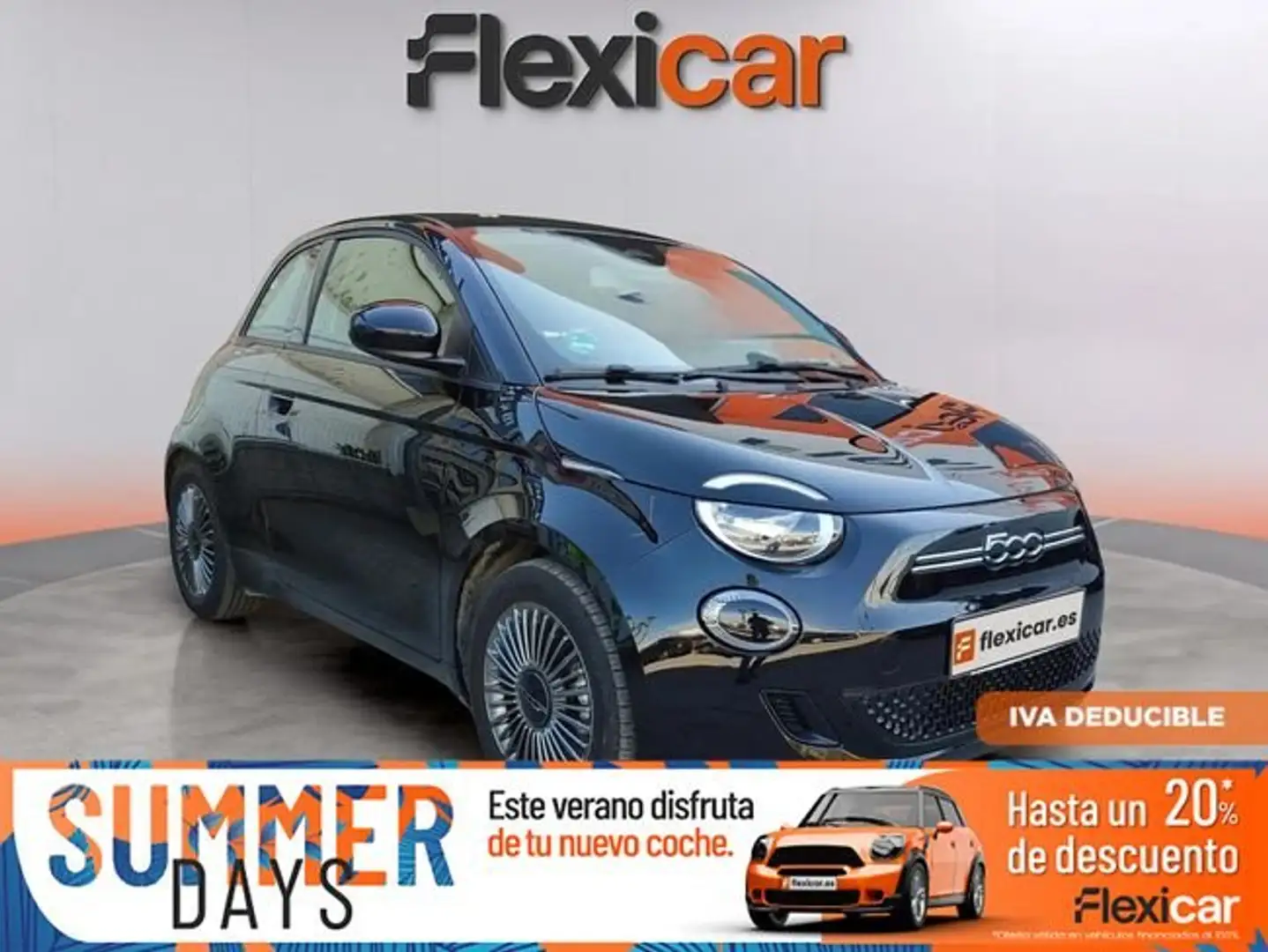 Fiat 500 Icon 3+1 320km 85kW (118CV) Negro - 1