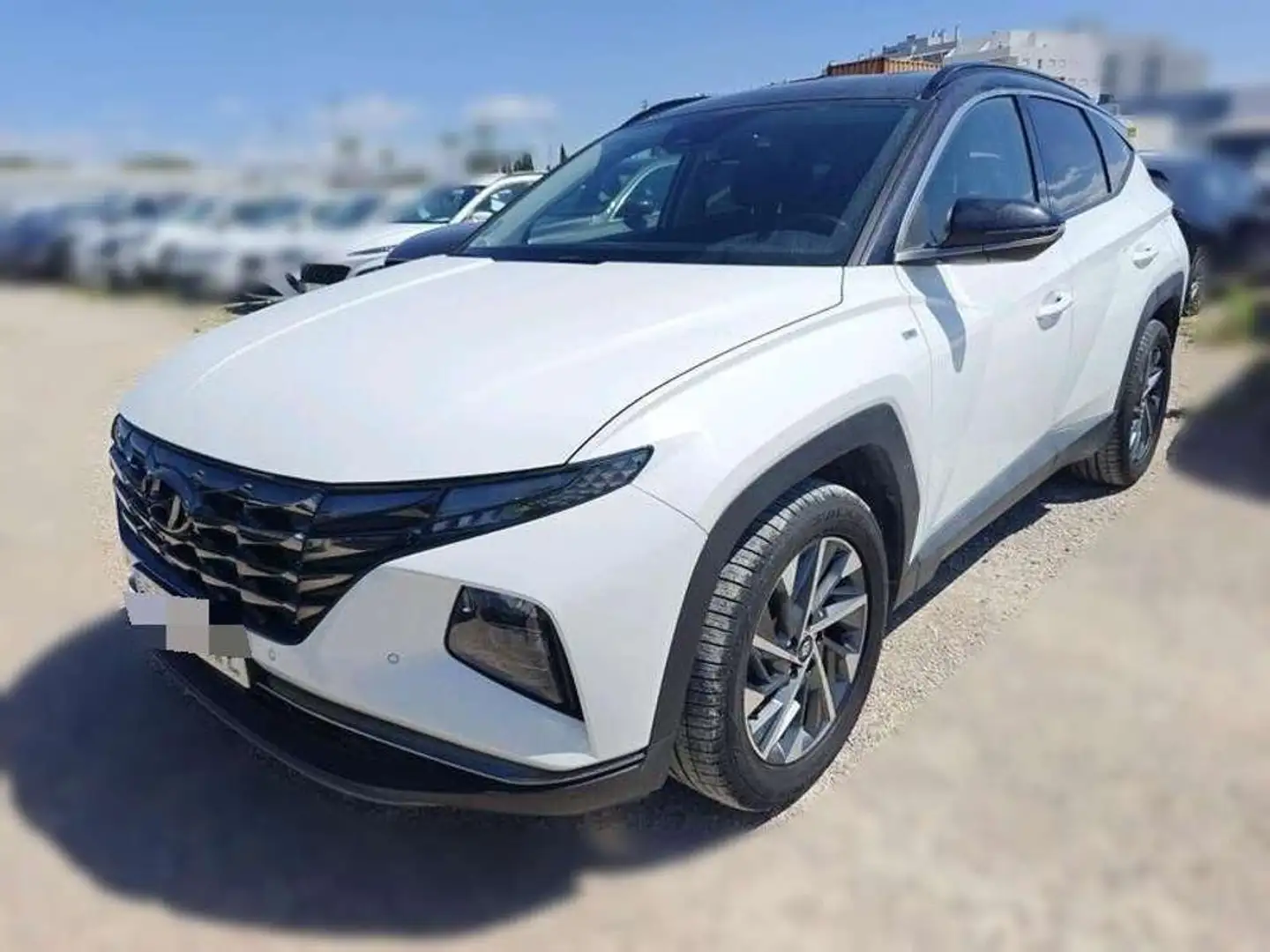 Hyundai TUCSON 1.6 TGDI 110kW (150CV) 48V Tecno Sky Blanco - 1