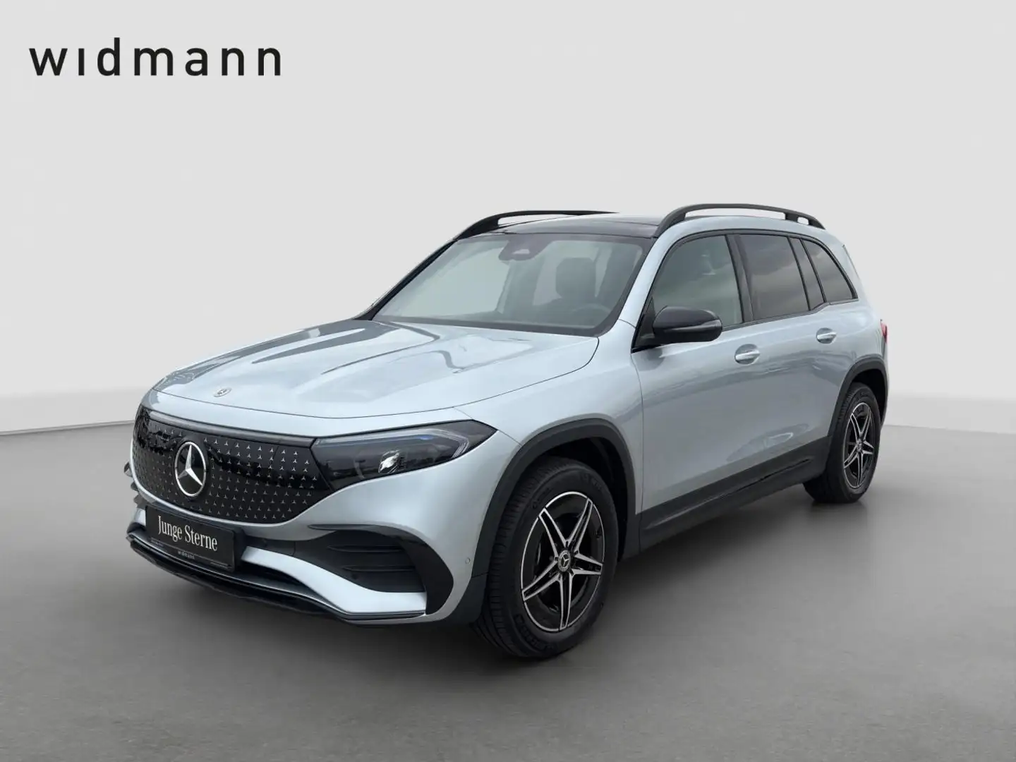 Mercedes-Benz EQB 300 4M AMG*LED*Panorama*AHK*Memory*Night*Kam Argent - 1