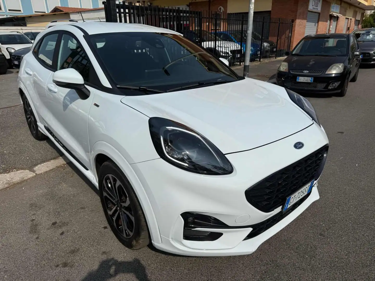 Ford Puma 1.0 EcoBoost Hybrid 125 CV S&S ST-Line sport aut. Blanc - 1