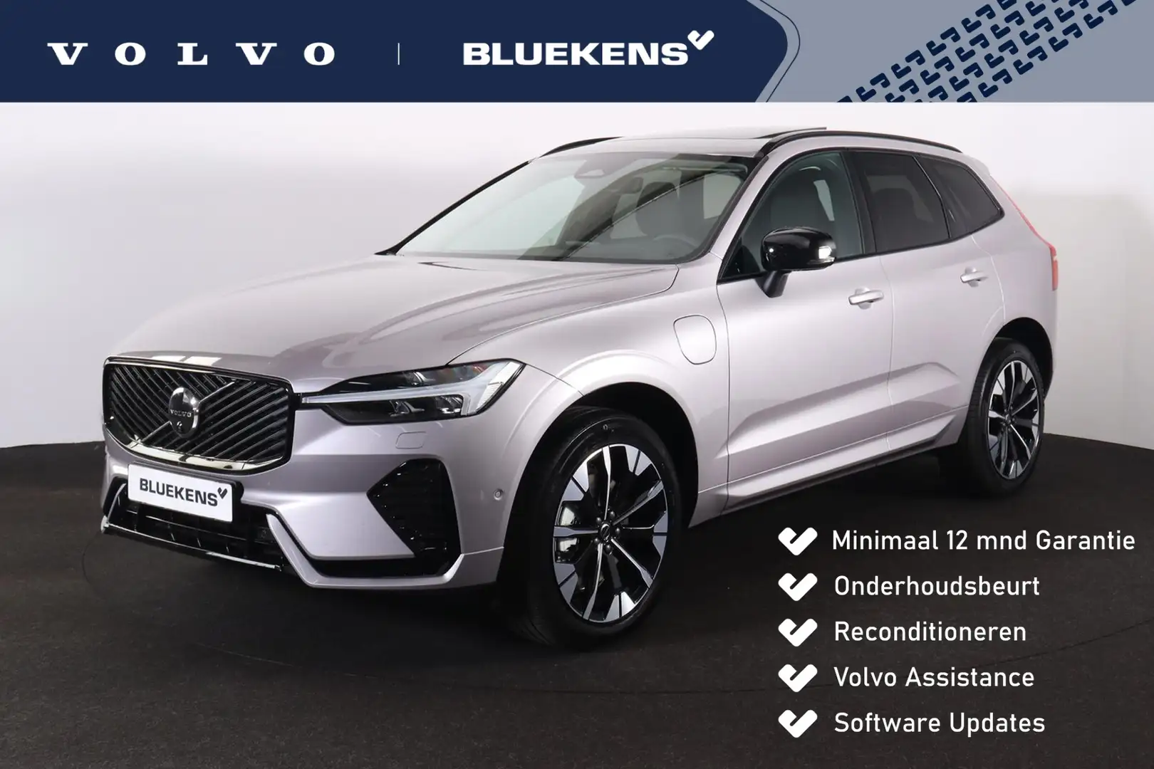 Volvo XC60 T8 Recharge AWD Ultra Dark - LONG RANGE - Panorama Zilver - 1