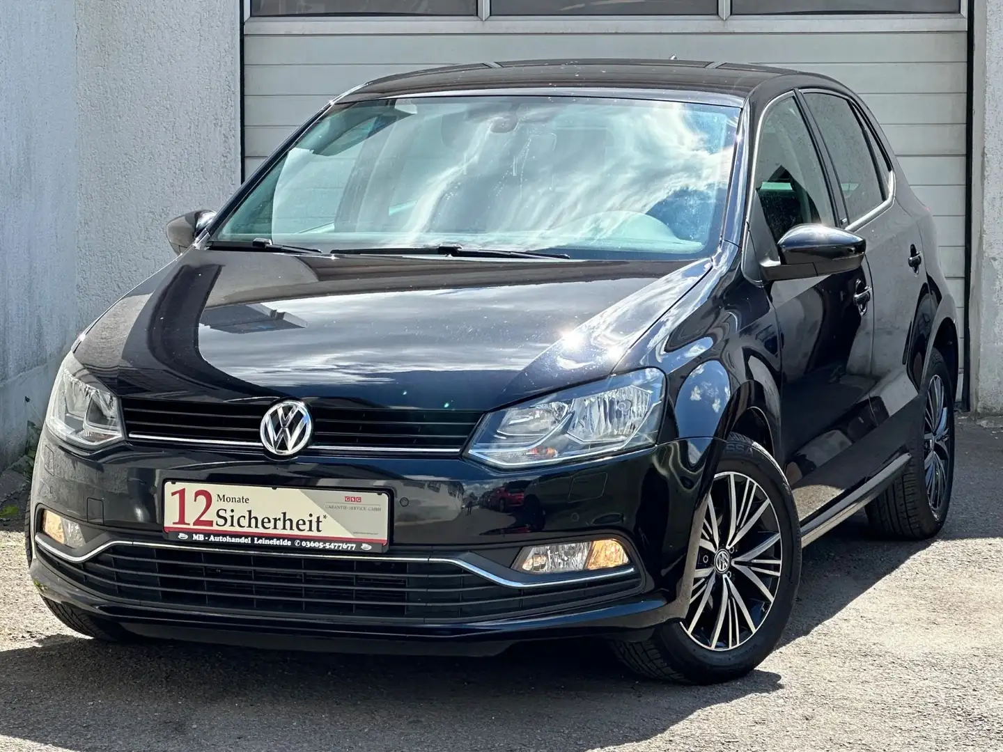Volkswagen Polo V 1.4 TDI Allstar*NAVI*TEMPO*SHZ*PDC*KLIMA* Zwart - 1