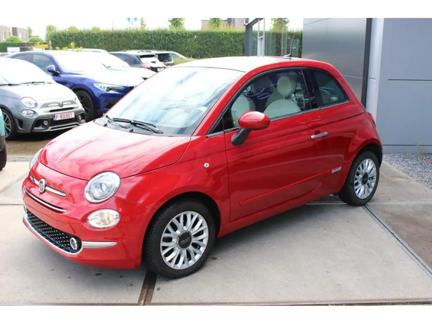 Fiat 500 Lounge Rood - 2