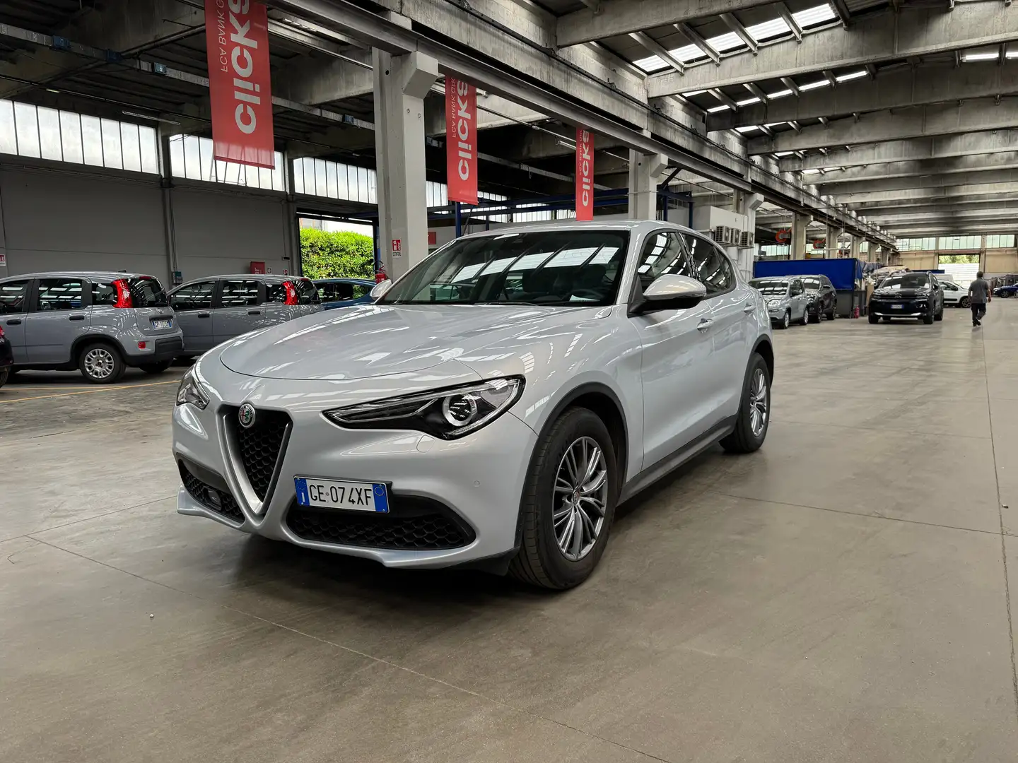 Alfa Romeo Stelvio Stelvio 2.2 t Business rwd 160cv auto Сірий - 1