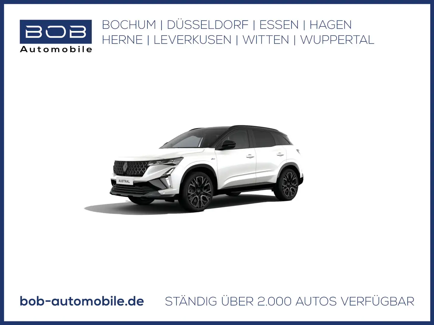 Renault Austral Esprit Alpine Full Hybrid E-Tech 200 Blanc - 1