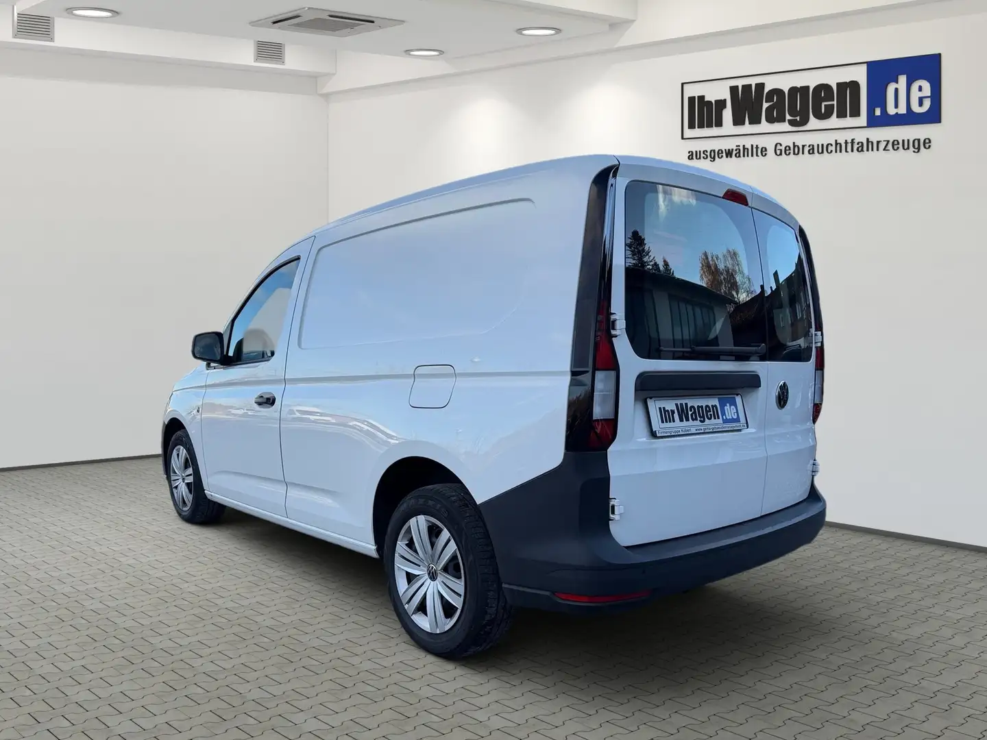 Volkswagen Caddy Cargo 2,0 TDI*1.Hd*Klima*Regal*Multilenkr* Blanc - 2