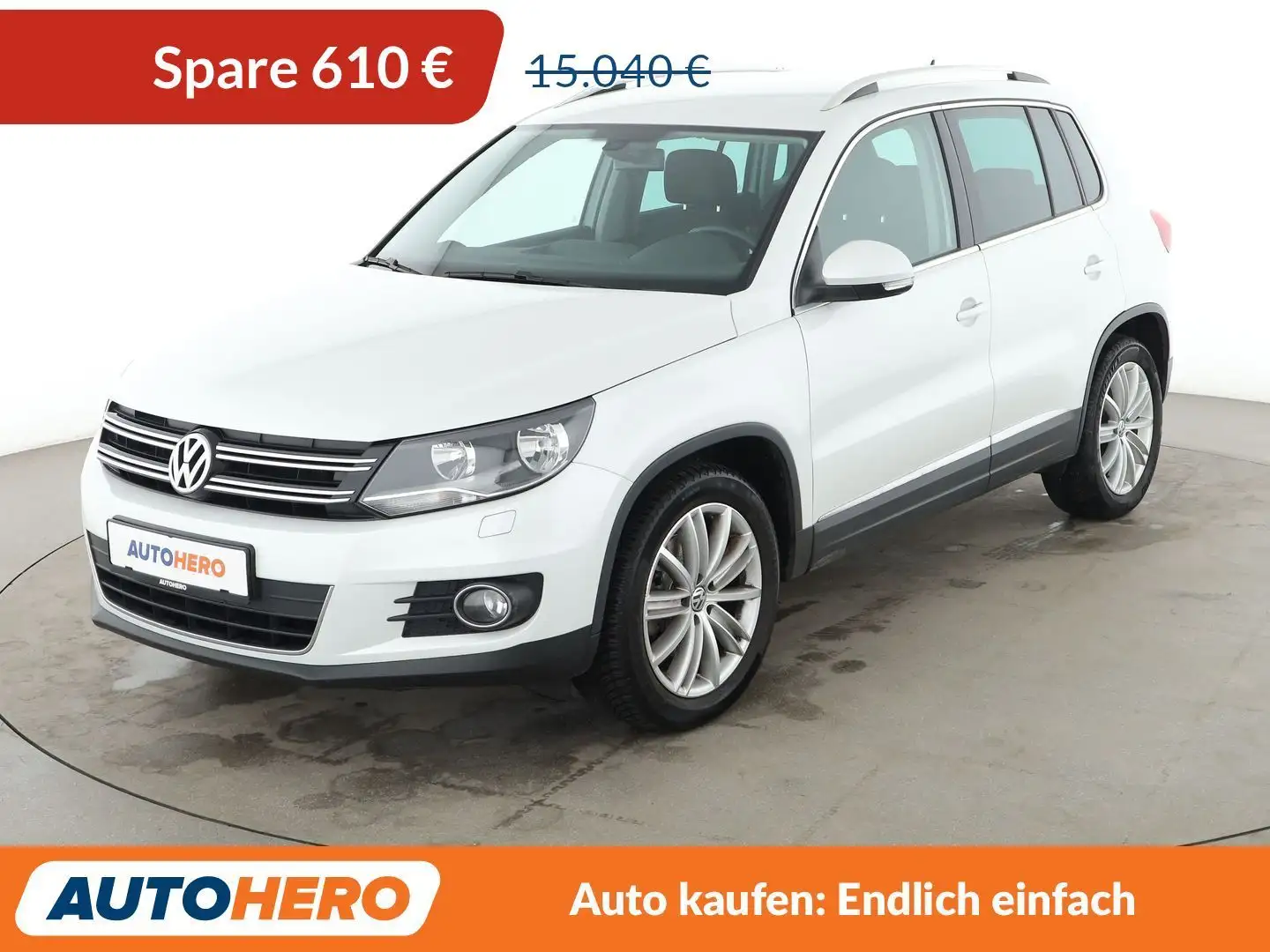 Volkswagen Tiguan 1.4 TSI Sport & Style BlueMotion Tech*PDC*SHZ* Blanc - 1