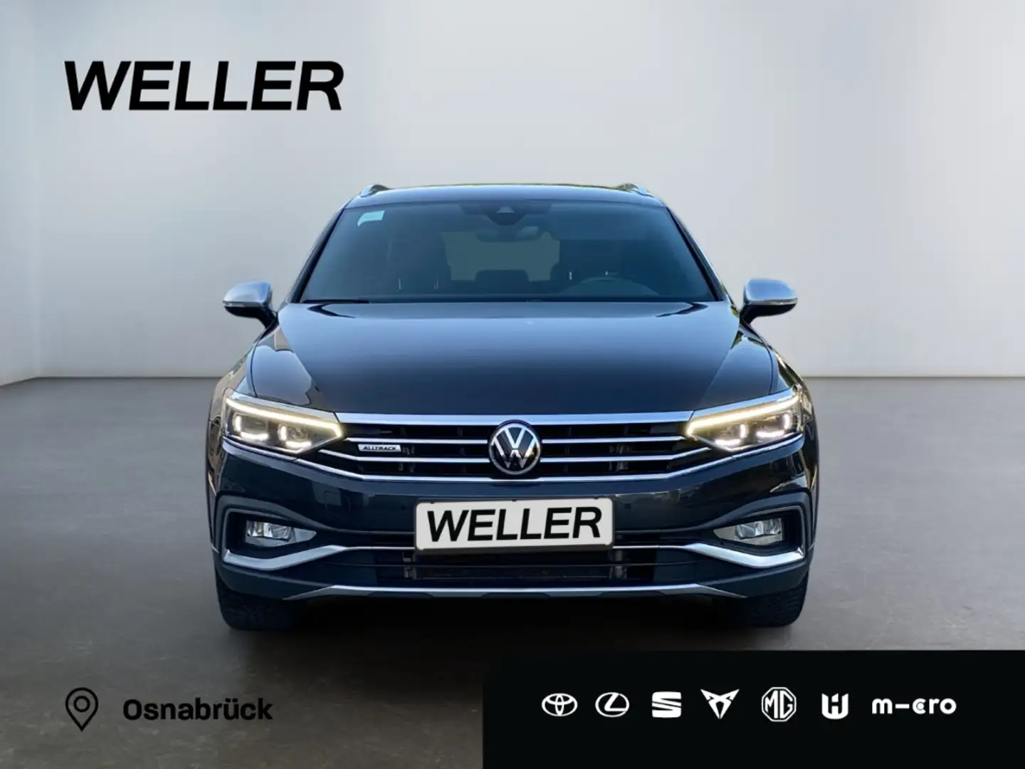 Volkswagen Passat Alltrack 2.0 TDI 4Motion *Leder*AHK*HUD*IQ Drive* Grau - 2